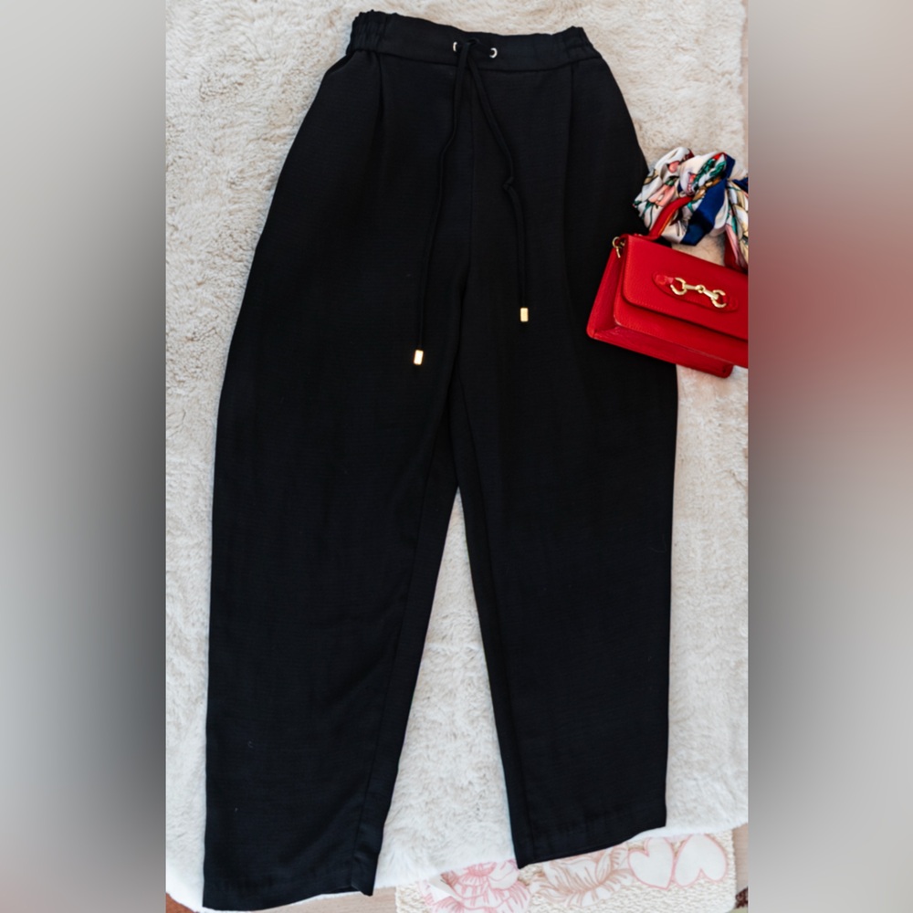 Zara cropped pants with string. - Picture 3 of 5